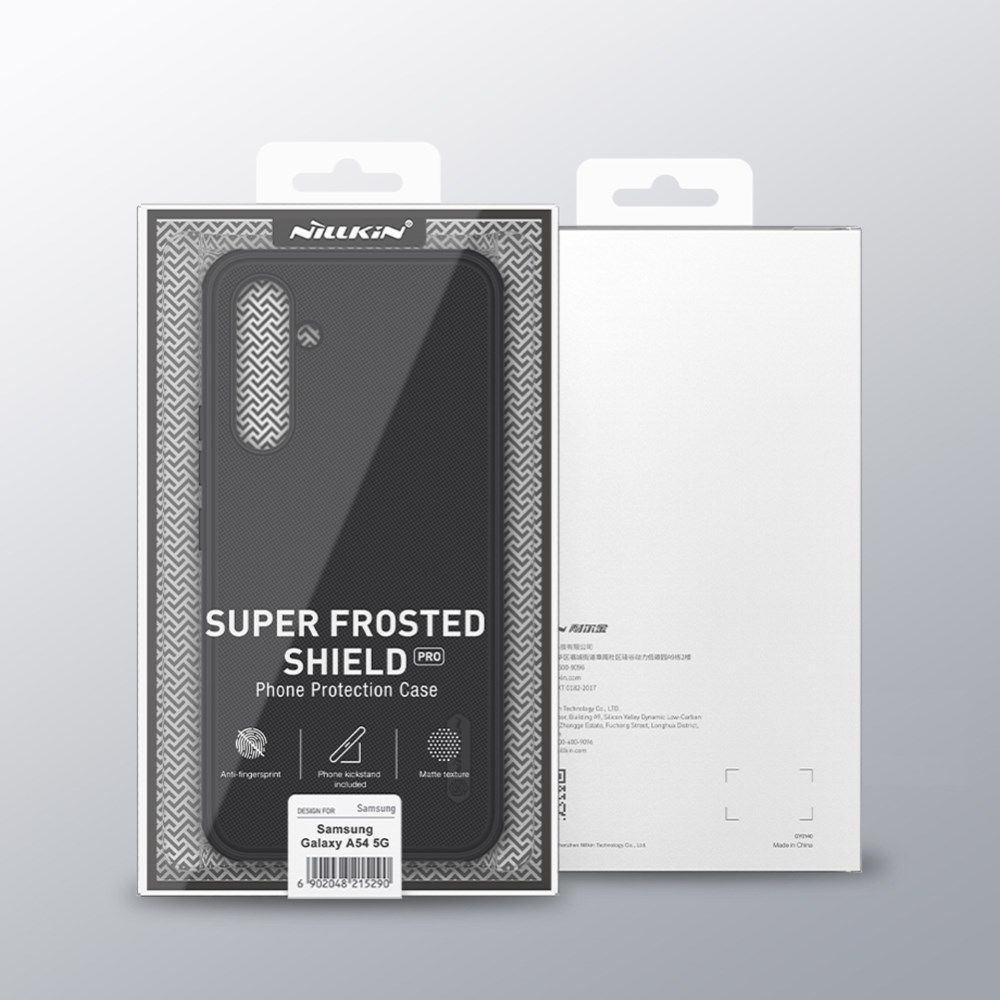 Nillkin Super Frosted Shield Samsung Galaxy A54 Hoesje Zwart afbeelding 9