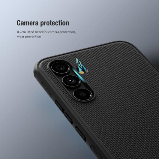 Nillkin Super Frosted Shield Samsung Galaxy A54 Hoesje Zwart afbeelding 4