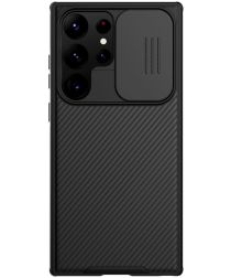 Nillkin CamShield MagSafe Galaxy S23 Ultra Hoesje Camera Slider Zwart