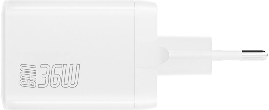 4smarts PD Plug Dual USB-C GaN Snellader 36W Quick Charge Adapter Wit afbeelding 10