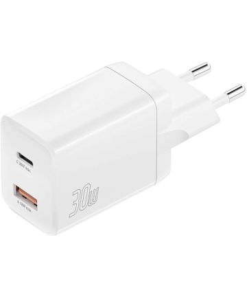 4smarts USB/USB-C Snellader 30W Power Delivery en Quick Charge Wit Opladers