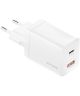 4smarts USB/USB-C Snellader 30W Power Delivery en Quick Charge Wit