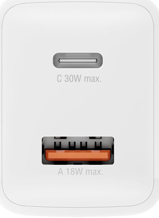 4smarts USB/USB-C Snellader 30W Power Delivery en Quick Charge Wit afbeelding 2