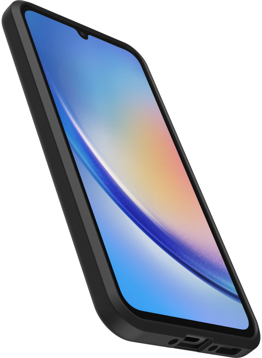 OtterBox React Samsung Galaxy A34 Hoesje Back Cover Transparant Zwart afbeelding 4