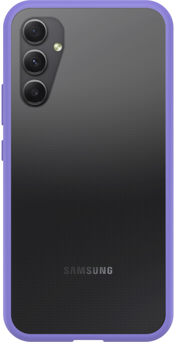 OtterBox React Samsung Galaxy A34 Hoesje Back Cover Transparant Paars afbeelding 2