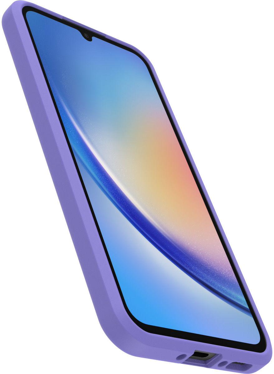 OtterBox React Samsung Galaxy A34 Hoesje Back Cover Transparant Paars afbeelding 4
