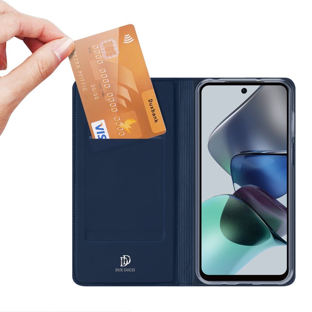 Dux Ducis Skin Pro Motorola Moto G13 / G23 Hoesje Portemonnee Blauw afbeelding 2