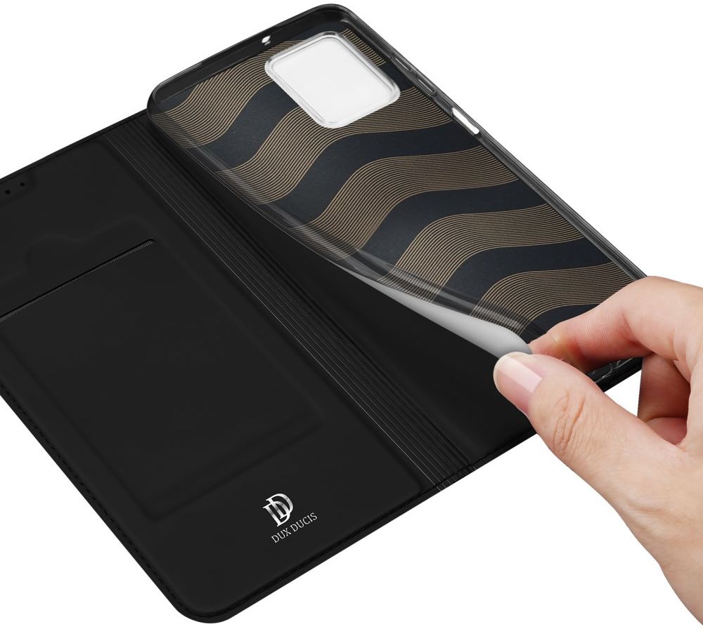 Dux Ducis Skin Pro Motorola Moto G73 Hoesje Portemonnee Zwart afbeelding 5