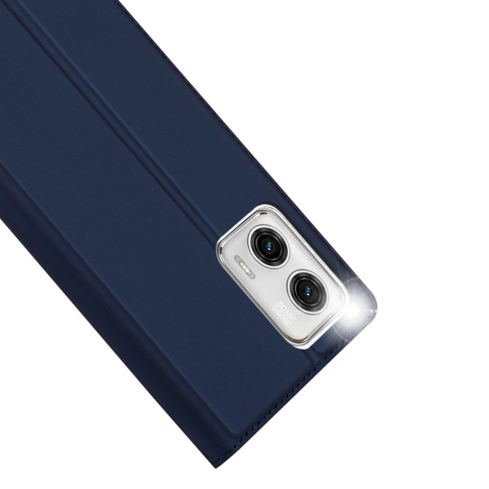 Dux Ducis Skin Pro Motorola Moto G73 Hoesje Portemonnee Blauw afbeelding 7