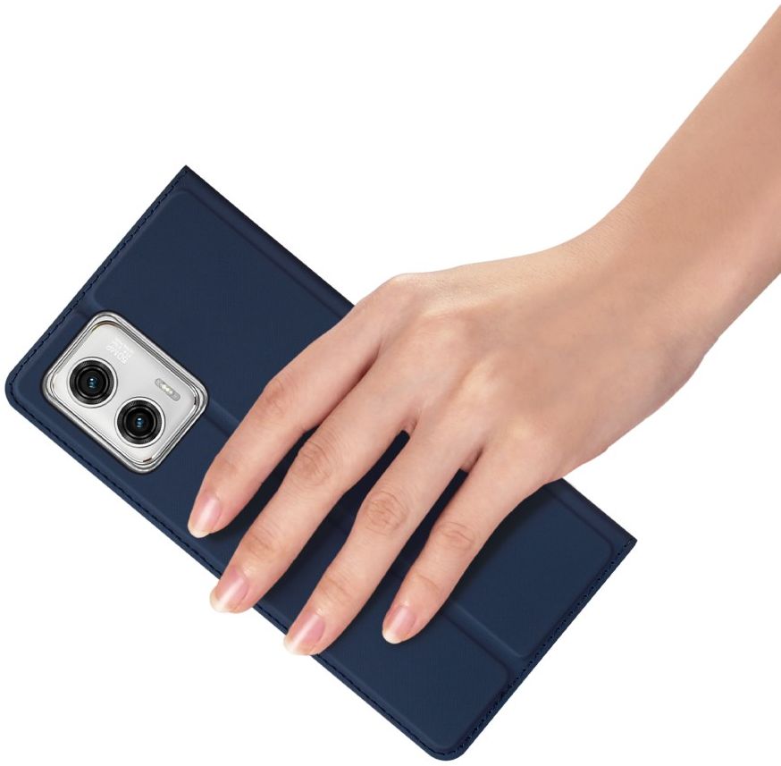Dux Ducis Skin Pro Motorola Moto G73 Hoesje Portemonnee Blauw afbeelding 8