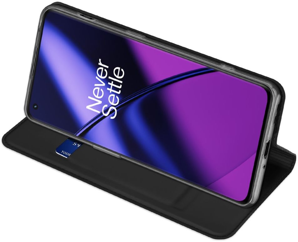 Dux Ducis Skin Pro OnePlus 11 Hoesje Portemonnee Book Case Zwart afbeelding 6