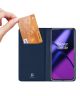 Dux Ducis Skin Pro OnePlus 11 Hoesje Portemonnee Book Case Blauw