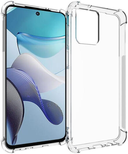 Motorola Moto G53 Hoesje Schokbestendig en Dun TPU Transparant afbeelding 1