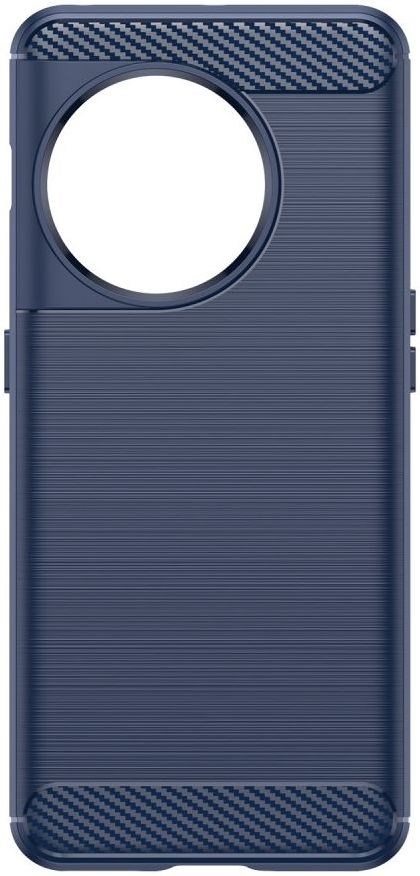 OnePlus 11 Hoesje Geborsteld TPU Flexibele Back Cover Blauw afbeelding 9