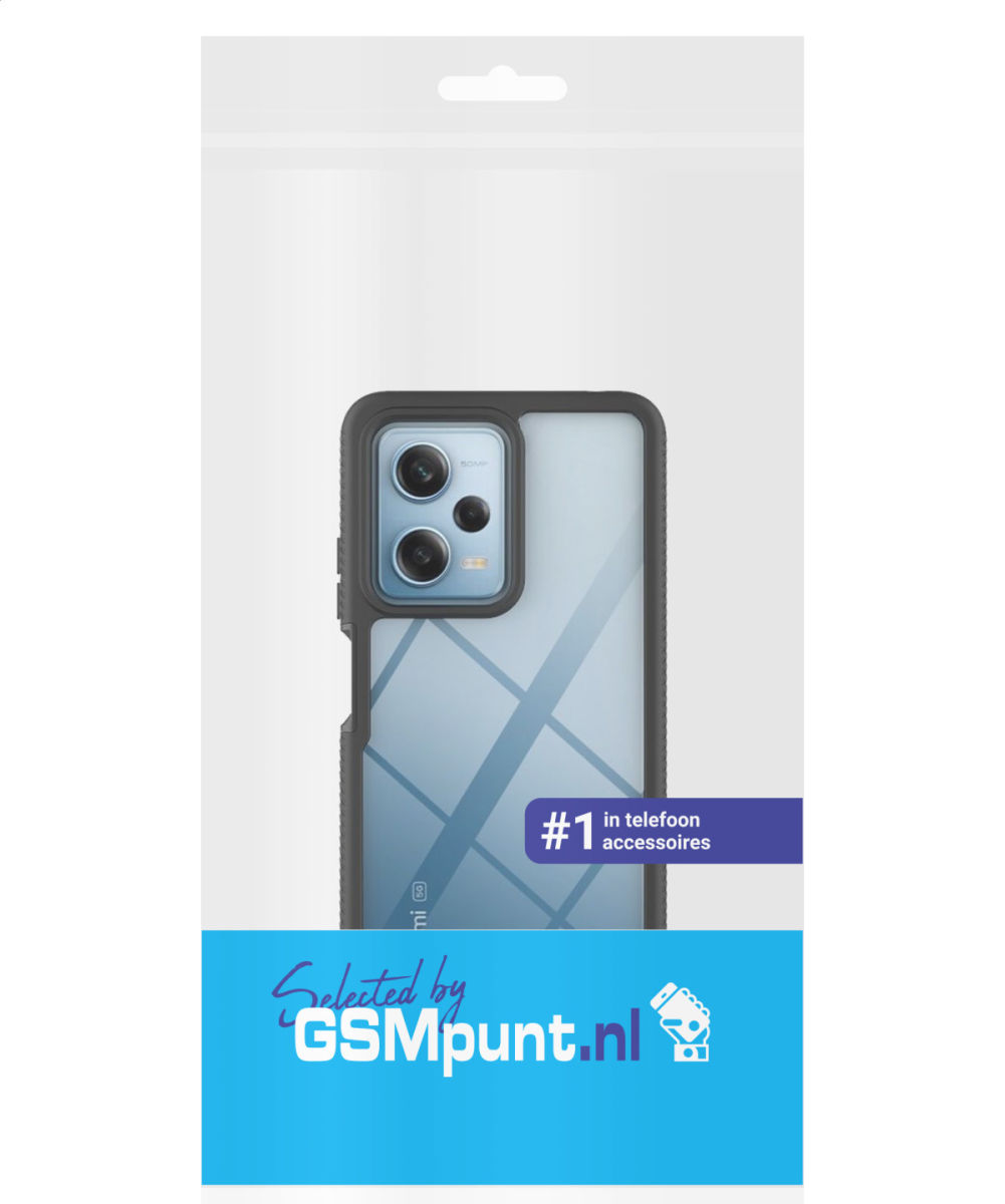 Xiaomi Redmi Note 12 Pro 5G / Poco X5 Pro Hoesje Full Protect 360° Zwart afbeelding 11