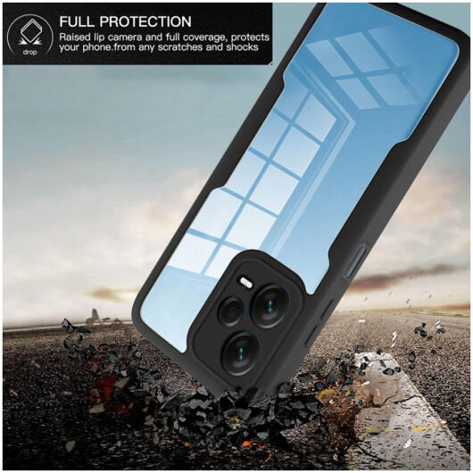 Xiaomi Redmi Note 12 Pro 5G / Poco X5 Pro Hoesje Full Protect 360° Zwart afbeelding 9