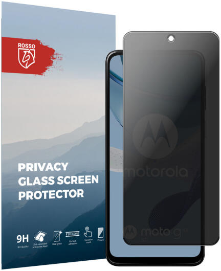 Rosso Motorola Moto G53 9H Tempered Glass Screen Protector Privacy afbeelding 1