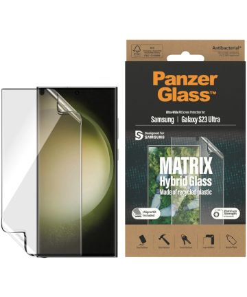 PanzerGlass Matrix Hybrid Samsung Galaxy S23 Ultra Screen Protector Screen Protectors