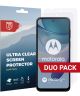Rosso Motorola Moto G53 Screen Protector Ultra Clear Duo Pack