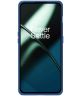 Nillkin Super Frosted Shield OnePlus 11 Hoesje Back Cover Blauw