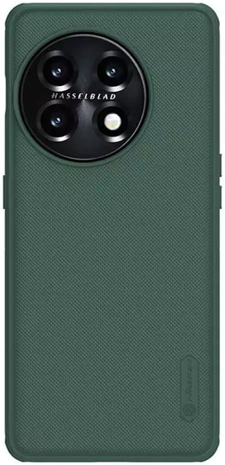 Nillkin Super Frosted Shield OnePlus 11 Hoesje Back Cover Groen afbeelding 1