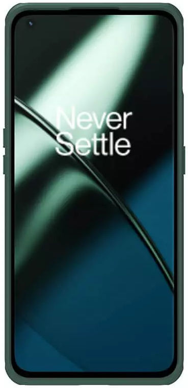 Nillkin Super Frosted Shield OnePlus 11 Hoesje Back Cover Groen afbeelding 11