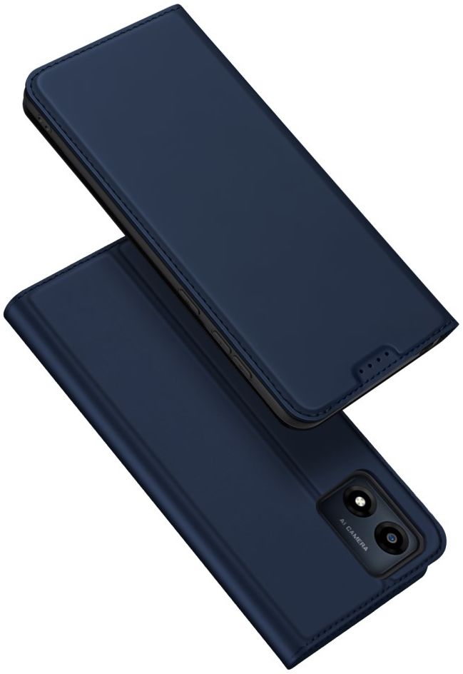 Dux Ducis Skin Pro Motorola Moto E13 Hoesje Portemonnee Blauw afbeelding 4