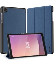 Dux Ducis Domo Lenovo Tab M8 Hoes Tri-Fold Book Case Blauw