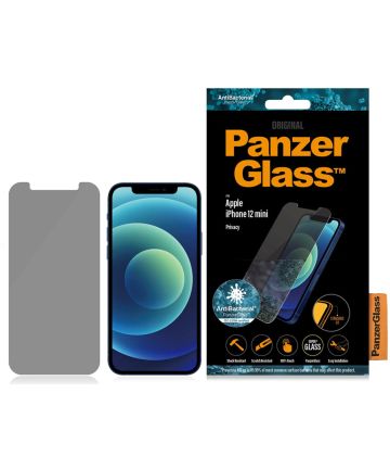 PanzerGlass Apple iPhone 12 Mini Screen Protector Antibacterieel Glas Screen Protectors
