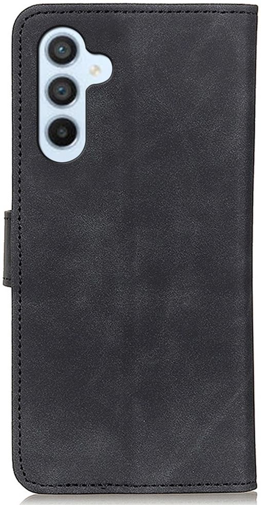 KHAZNEH Samsung Galaxy A54 Hoesje Retro Wallet Book Case Zwart afbeelding 8