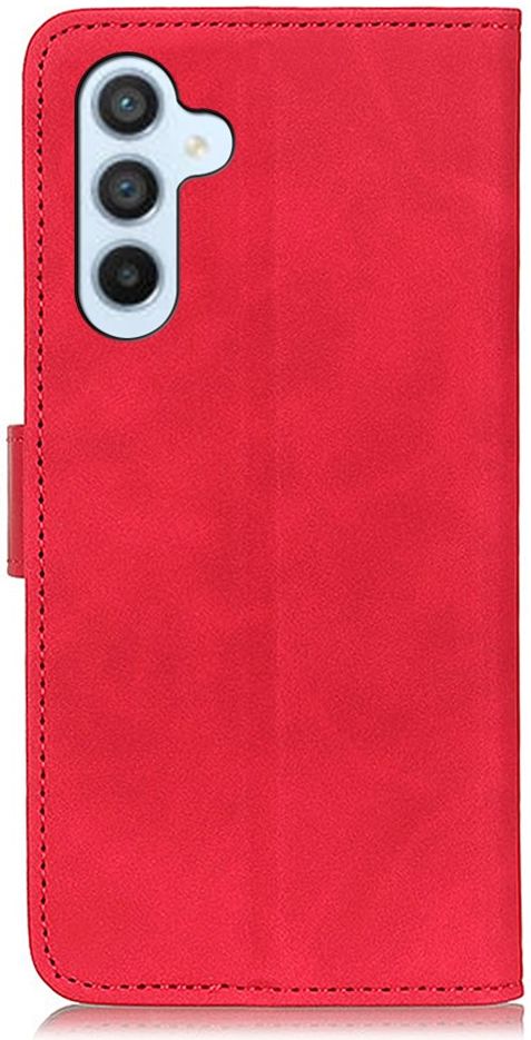 KHAZNEH Samsung Galaxy A34 Hoesje Retro Wallet Book Case Rood afbeelding 8