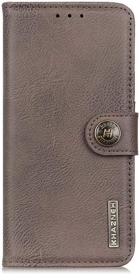 KHAZNEH Samsung Galaxy A34 Hoesje Portemonnee Book Case Khaki afbeelding 7