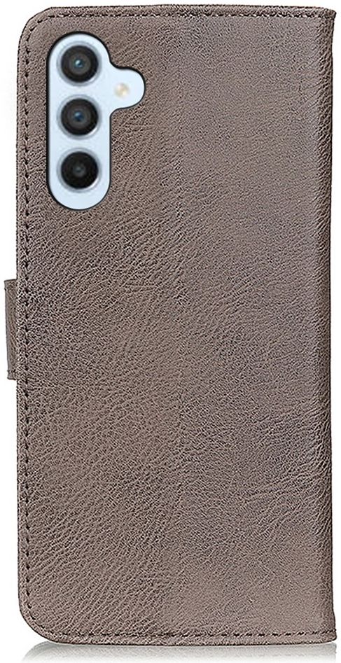 KHAZNEH Samsung Galaxy A34 Hoesje Portemonnee Book Case Khaki afbeelding 8