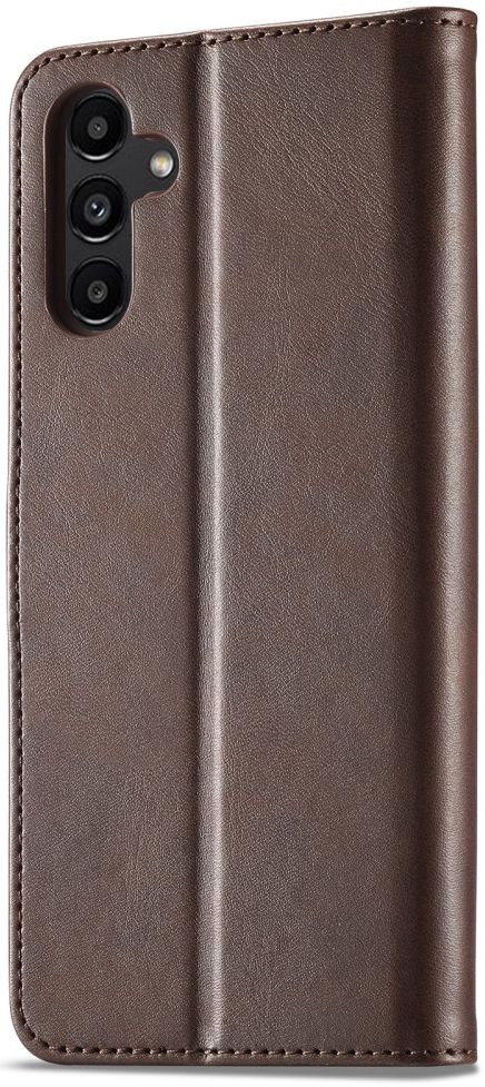 LC.IMEEKE Samsung Galaxy A54 Hoesje Portemonnee Book Case Bruin afbeelding 10