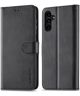 LC.IMEEKE Samsung Galaxy A54 Hoesje Portemonnee Book Case Zwart