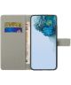 Samsung Galaxy A34 Hoesje Portemonnee Book Case Blossom Print