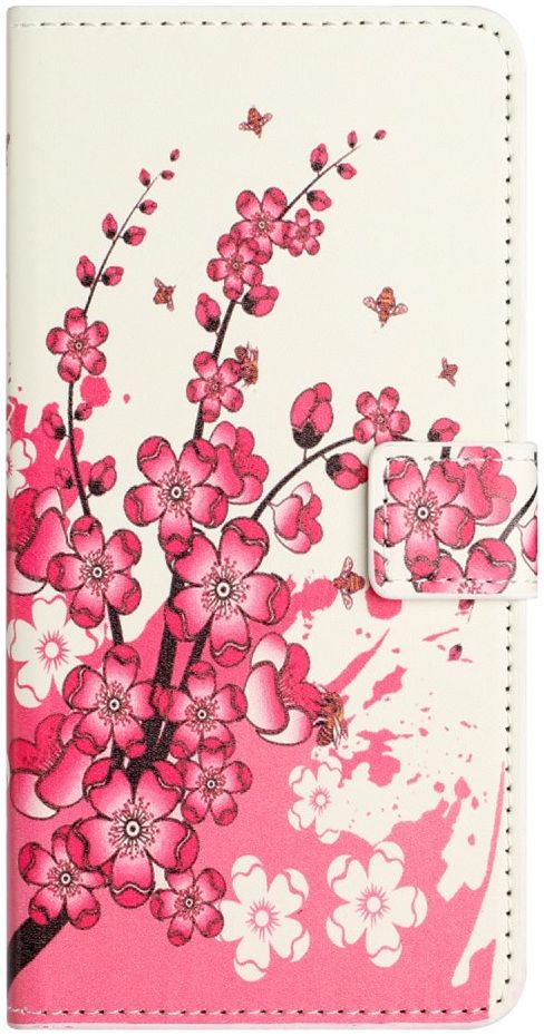 Samsung Galaxy A34 Hoesje Portemonnee Book Case Blossom Print afbeelding 1