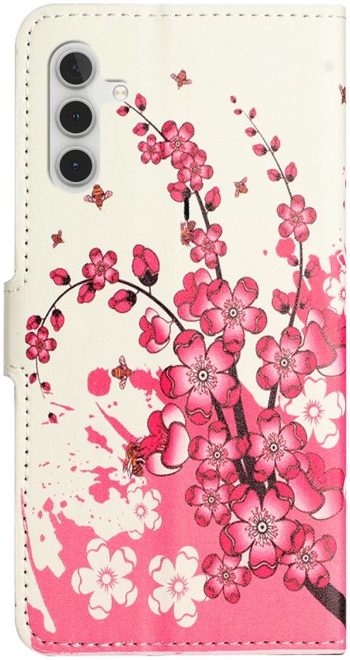 Samsung Galaxy A34 Hoesje Portemonnee Book Case Blossom Print afbeelding 4