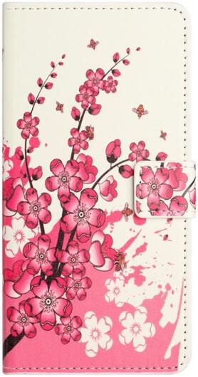 Samsung Galaxy A34 Hoesje Portemonnee Book Case Blossom Print afbeelding 1