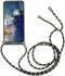 Samsung Galaxy S23 Plus Hoesje Back Cover Flexibel TPU met Koord Groen afbeelding 2