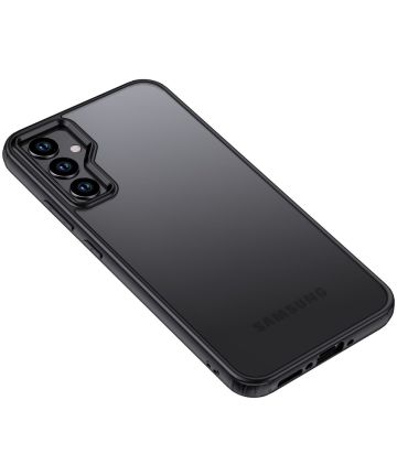 Samsung Galaxy A34 Hoesje Matte Back Cover Zwart Hoesjes