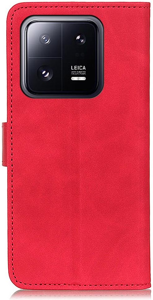 KHAZNEH Xiaomi 13 Pro Hoesje Retro Wallet Book Case Rood afbeelding 9