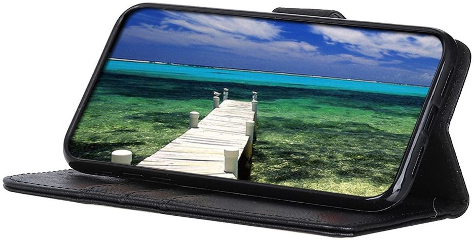 KHAZNEH Xiaomi 13 Hoesje Portemonnee Book Case Zwart afbeelding 3
