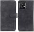 KHAZNEH Motorola Edge 40 Pro Hoesje Retro Wallet Book Case Zwart afbeelding 2