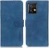 KHAZNEH Motorola Edge 40 Pro Hoesje Retro Wallet Book Case Blauw afbeelding 2
