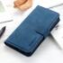 KHAZNEH Motorola Edge 40 Pro Hoesje Retro Wallet Book Case Blauw afbeelding 7