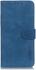 KHAZNEH Motorola Edge 40 Pro Hoesje Retro Wallet Book Case Blauw afbeelding 8