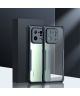Xiaomi 13 Pro Hoesje Hybride Acryl Back Cover Transparant Zwart