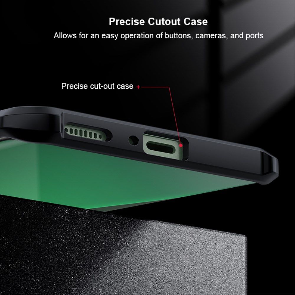 Xiaomi 13 Hoesje Hybride Acryl Back Cover Transparant Zwart afbeelding 8