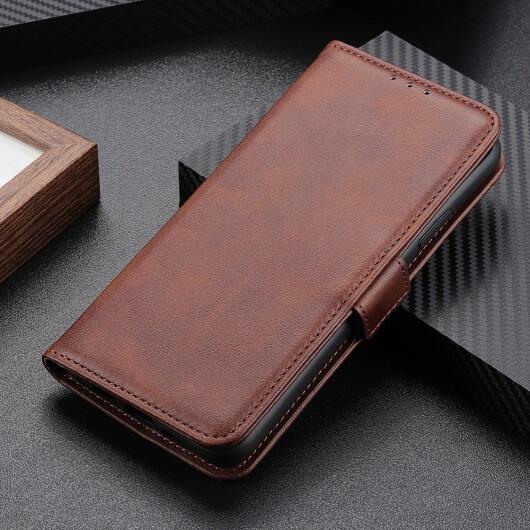 Motorola Moto G13 / G23 / G53 Hoesje Wallet Book Case Kunstleer Bruin afbeelding 5